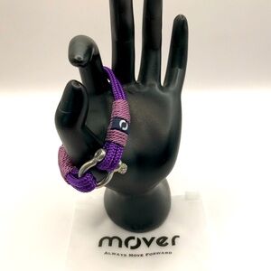 Mover Men’s Rope Purple Bracelet